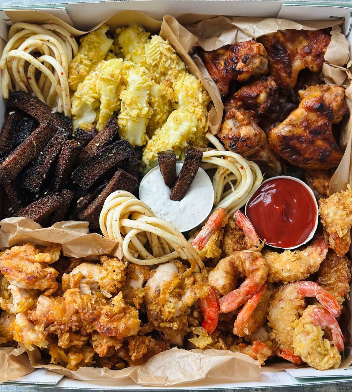 Бокс к пенному закуски Новосибирск