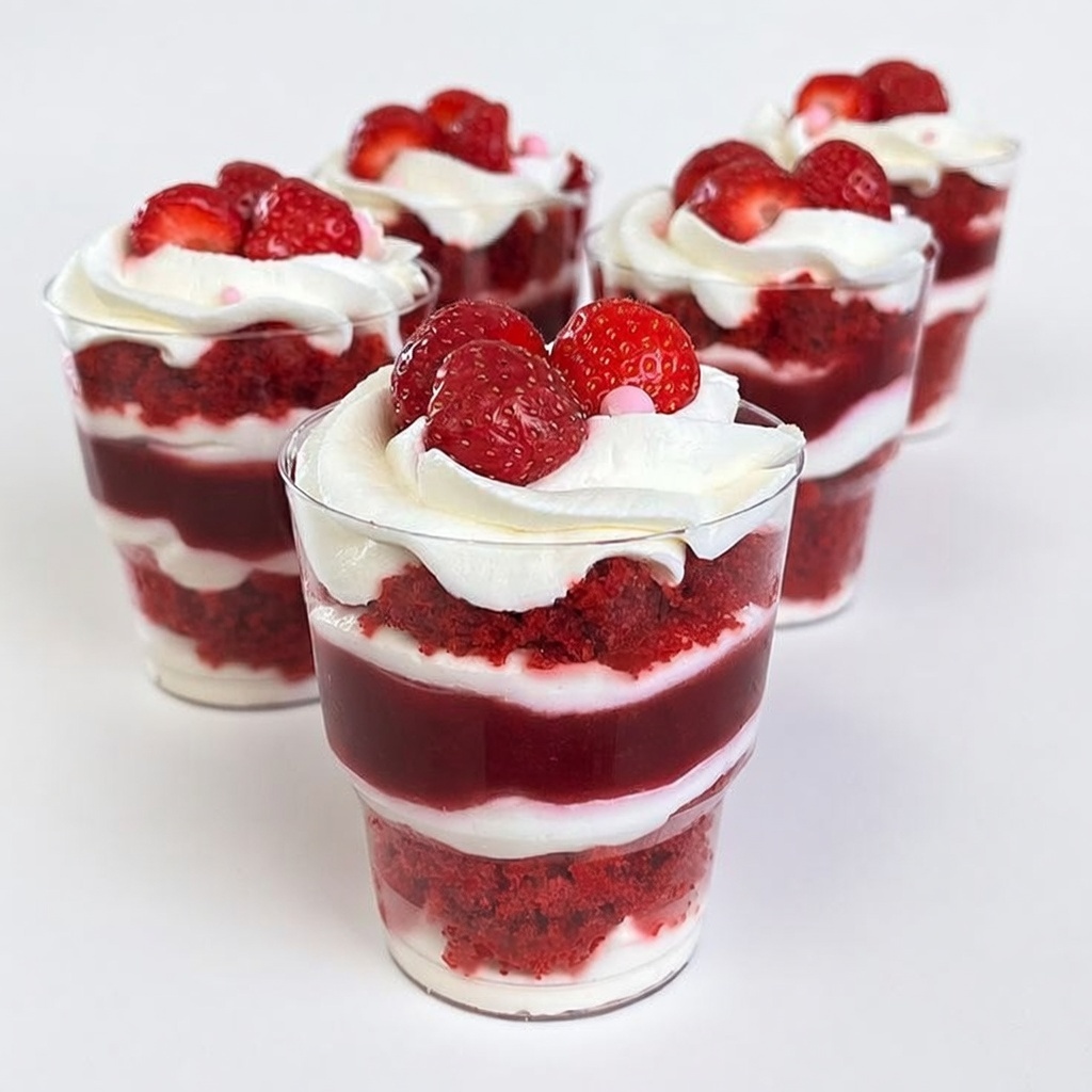 Трайфлы десерт в стаканчике Новосибирск